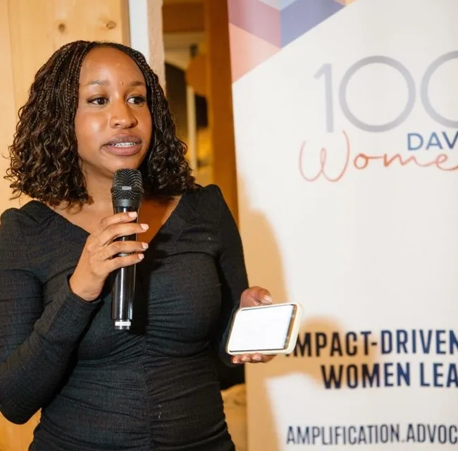 Balde Lehle MC at Impact-Driven Global Women Leaders #WEF2024