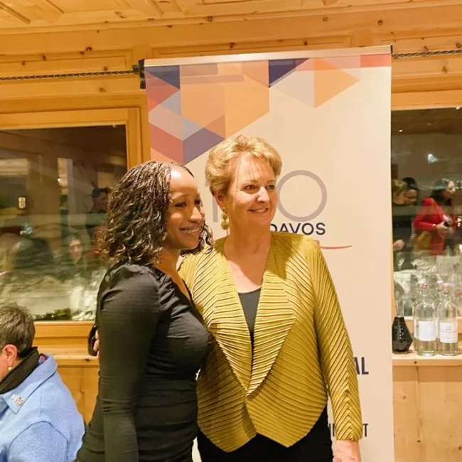 Lehle at 100 Davos Women #WEF2024
