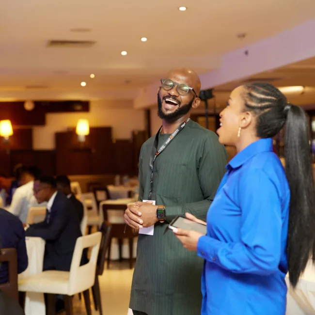 Lehle Balde with Soji Maurice-Diya at Asana Event